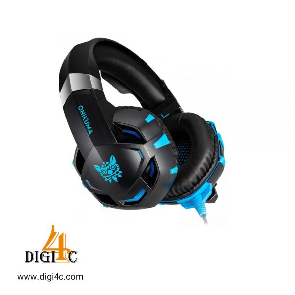 هدست طرح دار GAMING HEADSET ONIKUMA K2 PRO BLUE