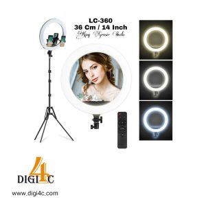 رینگ لایت عکاسی مدل Ring Fill Light LED LC-360