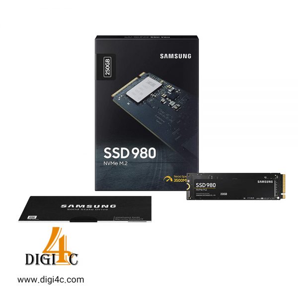 حافظه SSD اینترنال 250 گیگابایت Samsung مدل 980