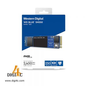 هارد اس اس دی اینترنال Western Digital 250GB WD Blue SN550 NVMe Internal SSD WDS250G2B0C