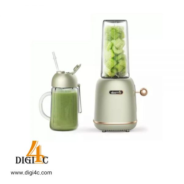 مخلوط کن میوه و سبزیجات deerma gz30 electric portable juicer fruit vegetable-juice mixer